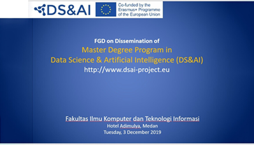 Data Science & Artificial Intelligence (DS&AI) Dissemination